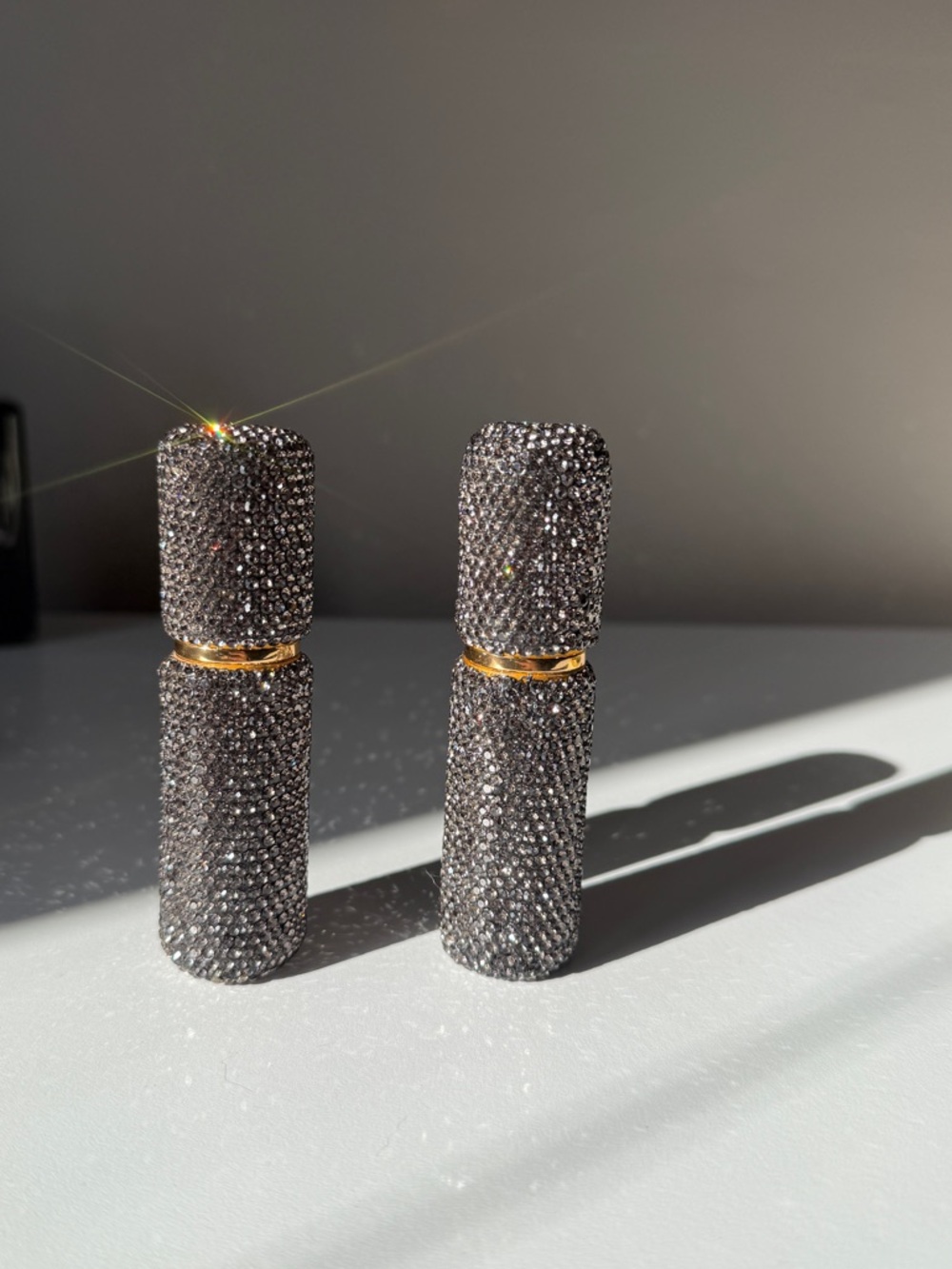 Rhinestone Travel Case forperfume